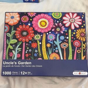Puzzles Vibrant Floral Garden Puzzle